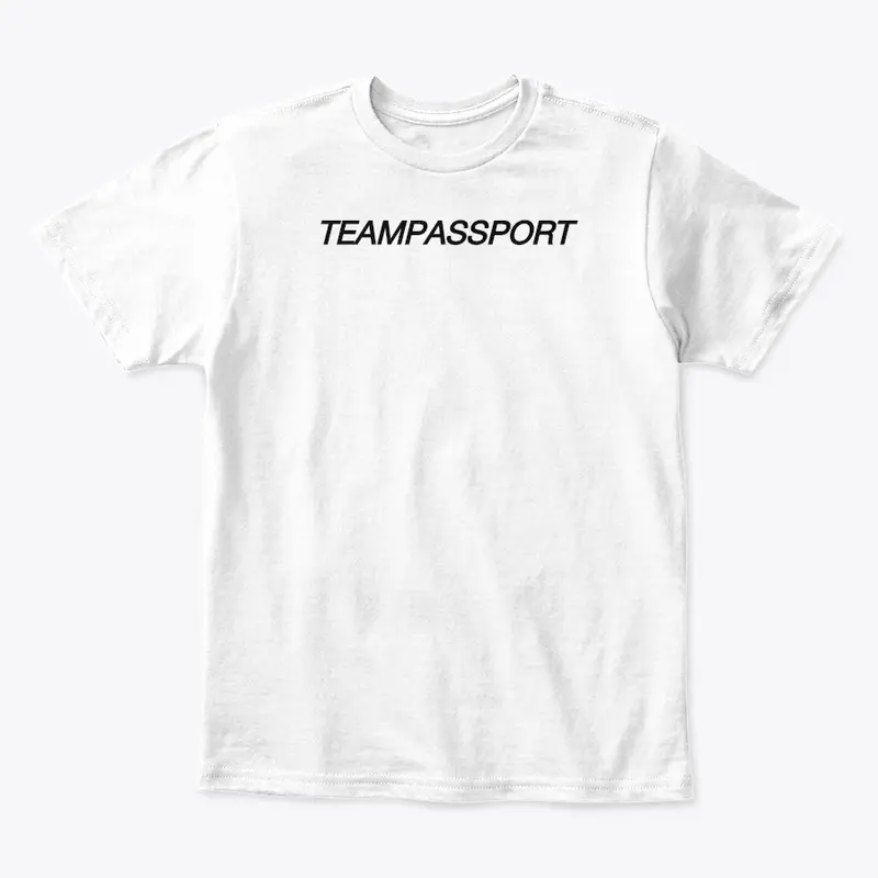 Team Passport Shirts Black Logo