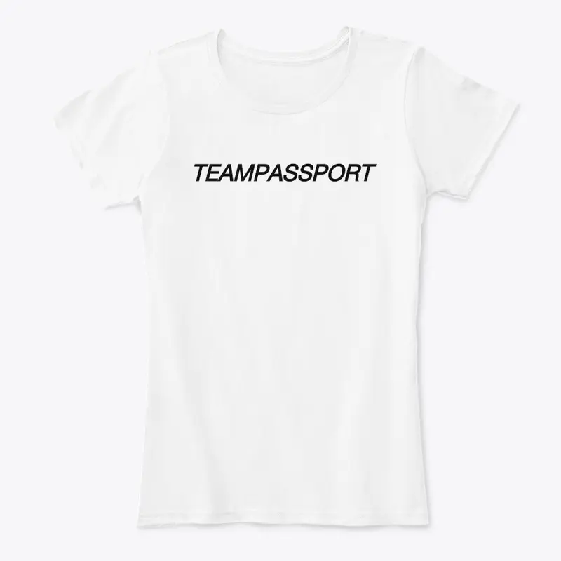 Team Passport Shirts Black Logo