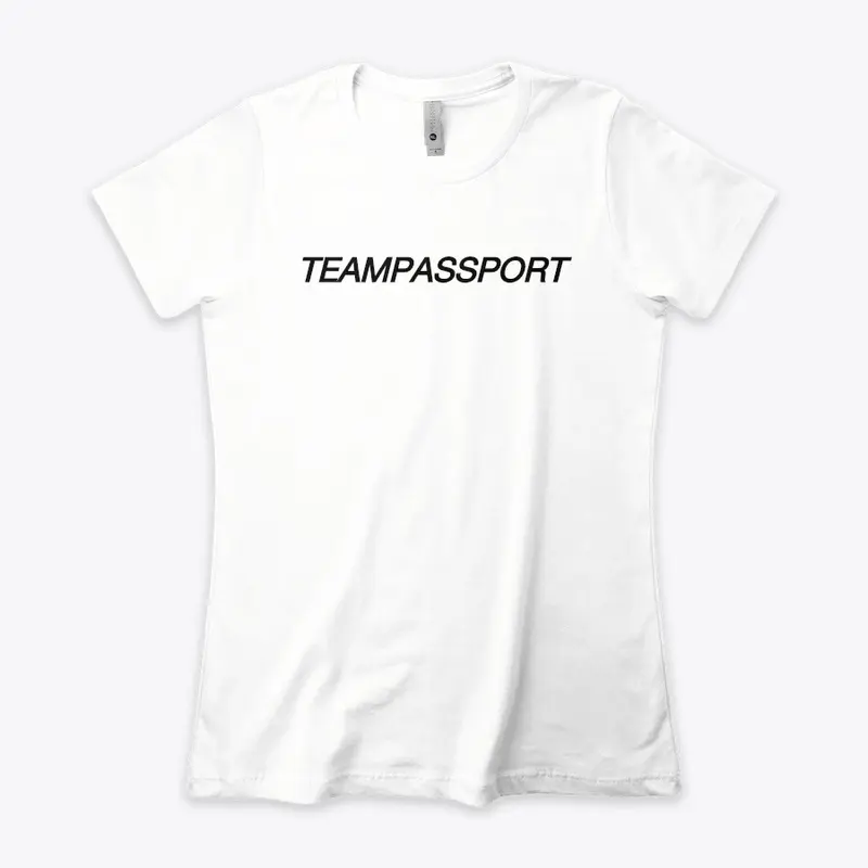 Team Passport Shirts Black Logo