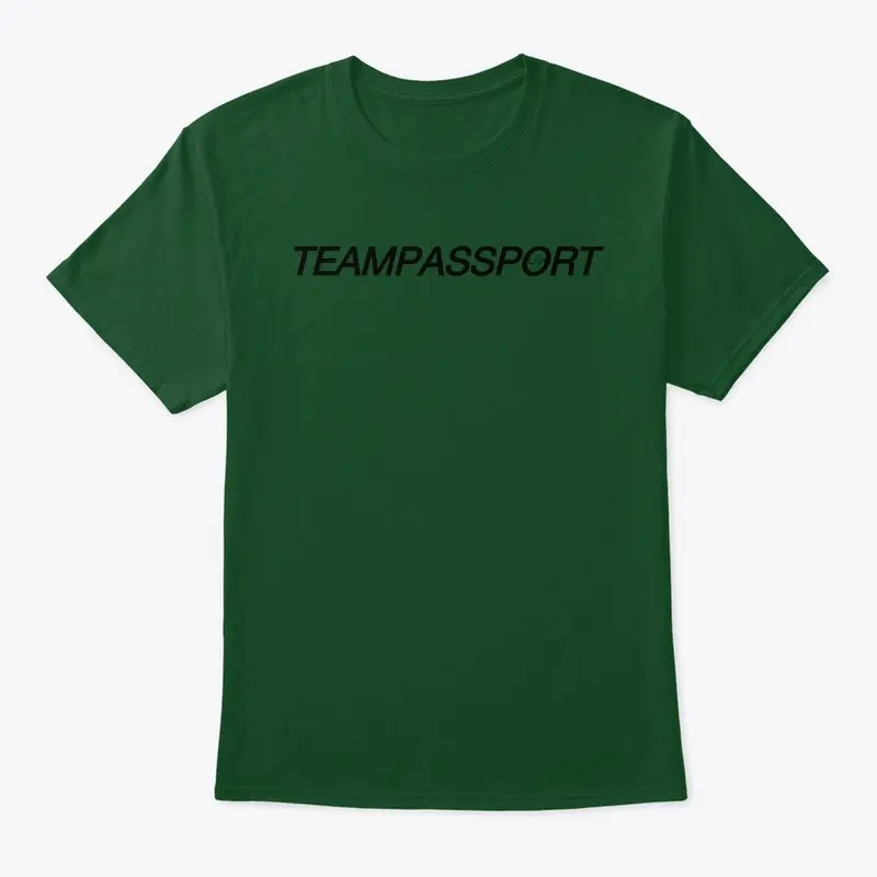 Team Passport Shirts Black Logo